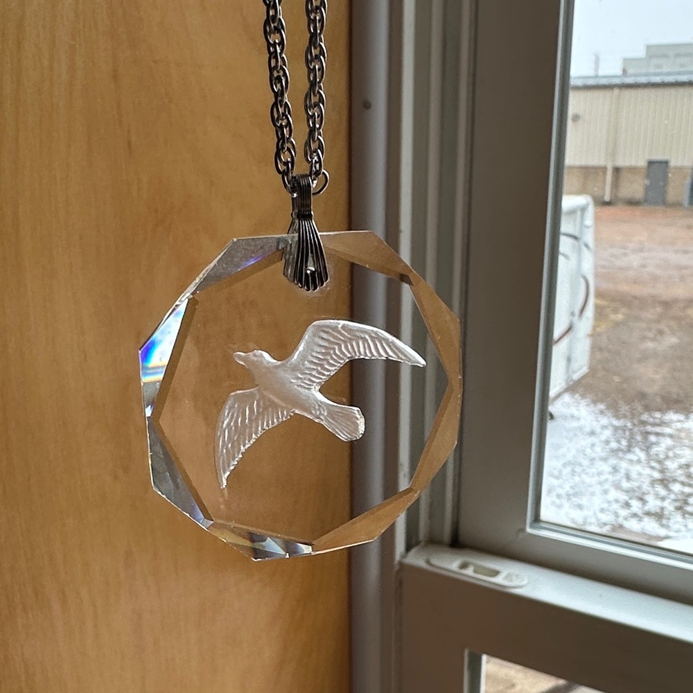 Crystal Bird Necklace